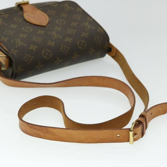 LOUIS VUITTON Monogram Cartouchiere MM Shoulder Bag M51253 LV Auth 51166 - Picture 7 of 16
